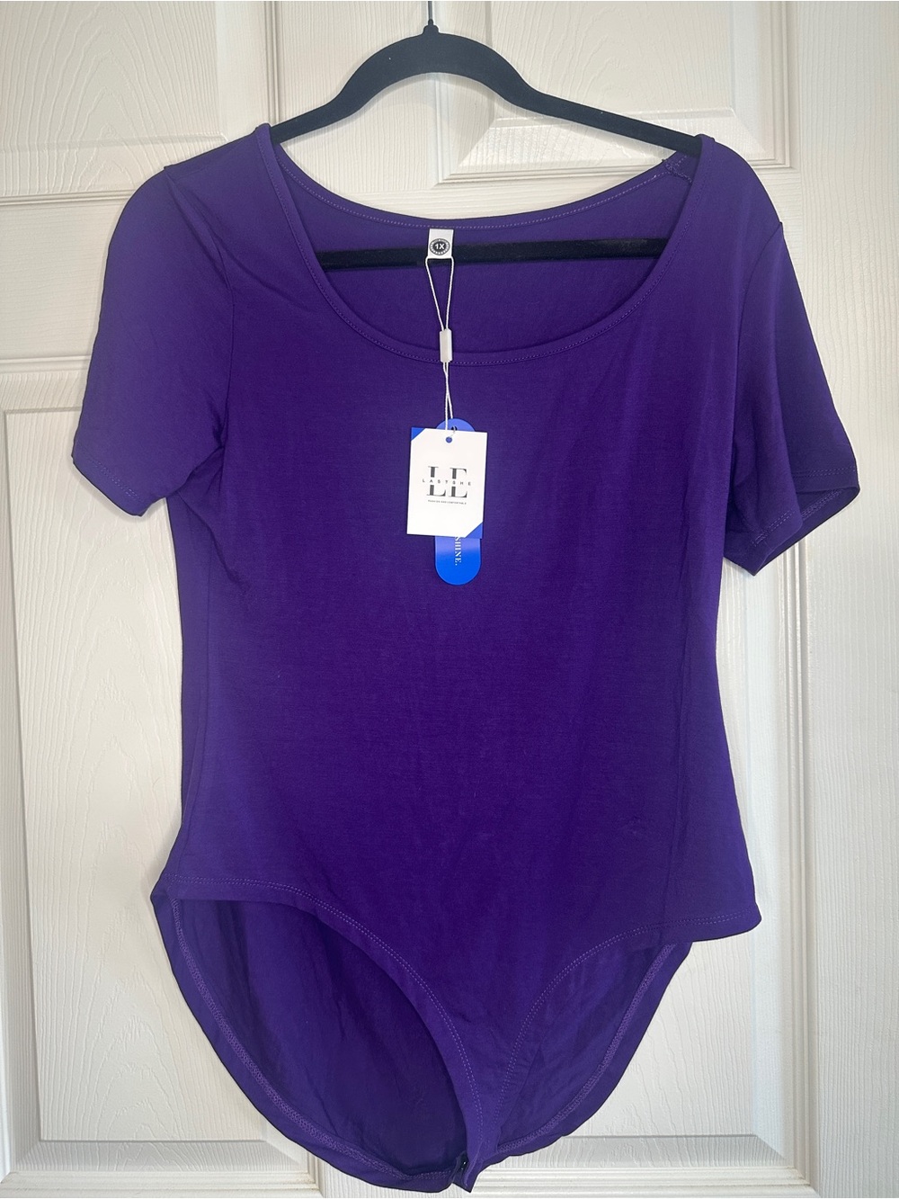 Purple Bodysuit — Size 1X — NWT